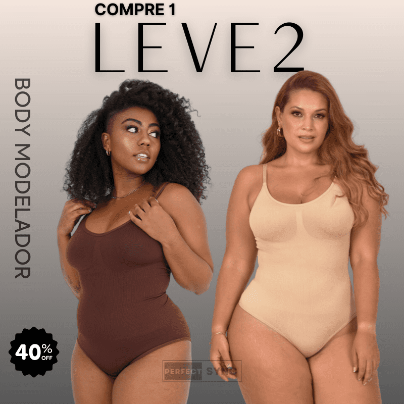 Body Modelador SlimFast - Diminui Medidas [COMPRE 1 LEVE 2]