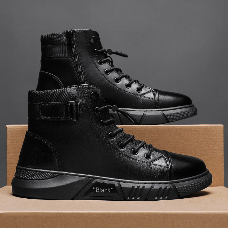 Bota AllBlack 2.0™ Impermeável - Estilo e Conforto em Cada Passo