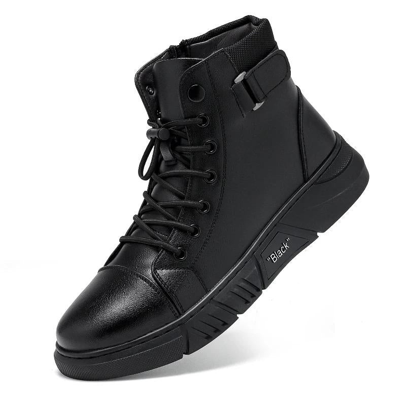 Bota AllBlack 2.0™ Impermeável - Estilo e Conforto em Cada Passo