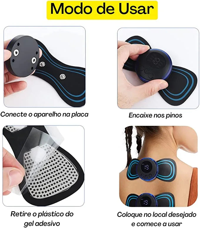 [COMPRE 1 LEVE 2] Massageador Portátil Terapêutico RelaxFast +BRINDE 🎁