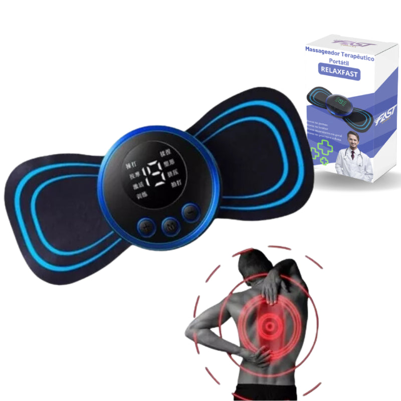 [COMPRE 1 LEVE 2] Massageador Portátil Terapêutico RelaxFast +BRINDE 🎁