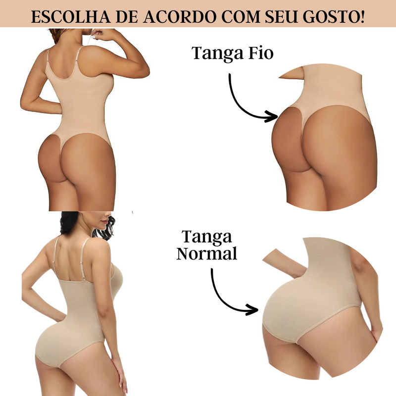 Body Modelador SlimFast - Diminui Medidas [COMPRE 1 LEVE 2]