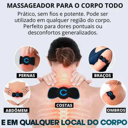 [COMPRE 1 LEVE 2] Massageador Portátil Terapêutico RelaxFast +BRINDE 🎁