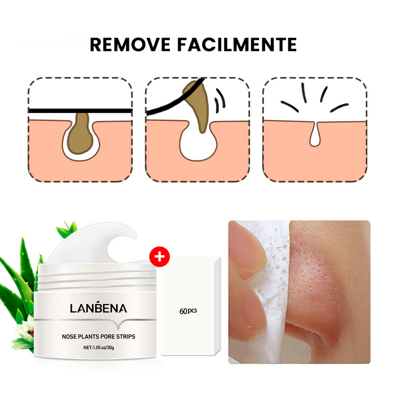 Lanbena Creme - Remove Cravos e Hidrata a Pele  +Brindes Exclusivos