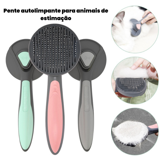 Escova Removedora de Pelos para Pets - Pet Hair [GRÁTIS LIVRO DE ALIMENTAÇÃO PARA PETS]