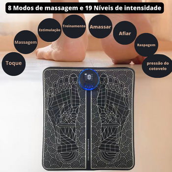 Massageador RelaxPro™ - Reduz Dores, Inchaços e Queimação